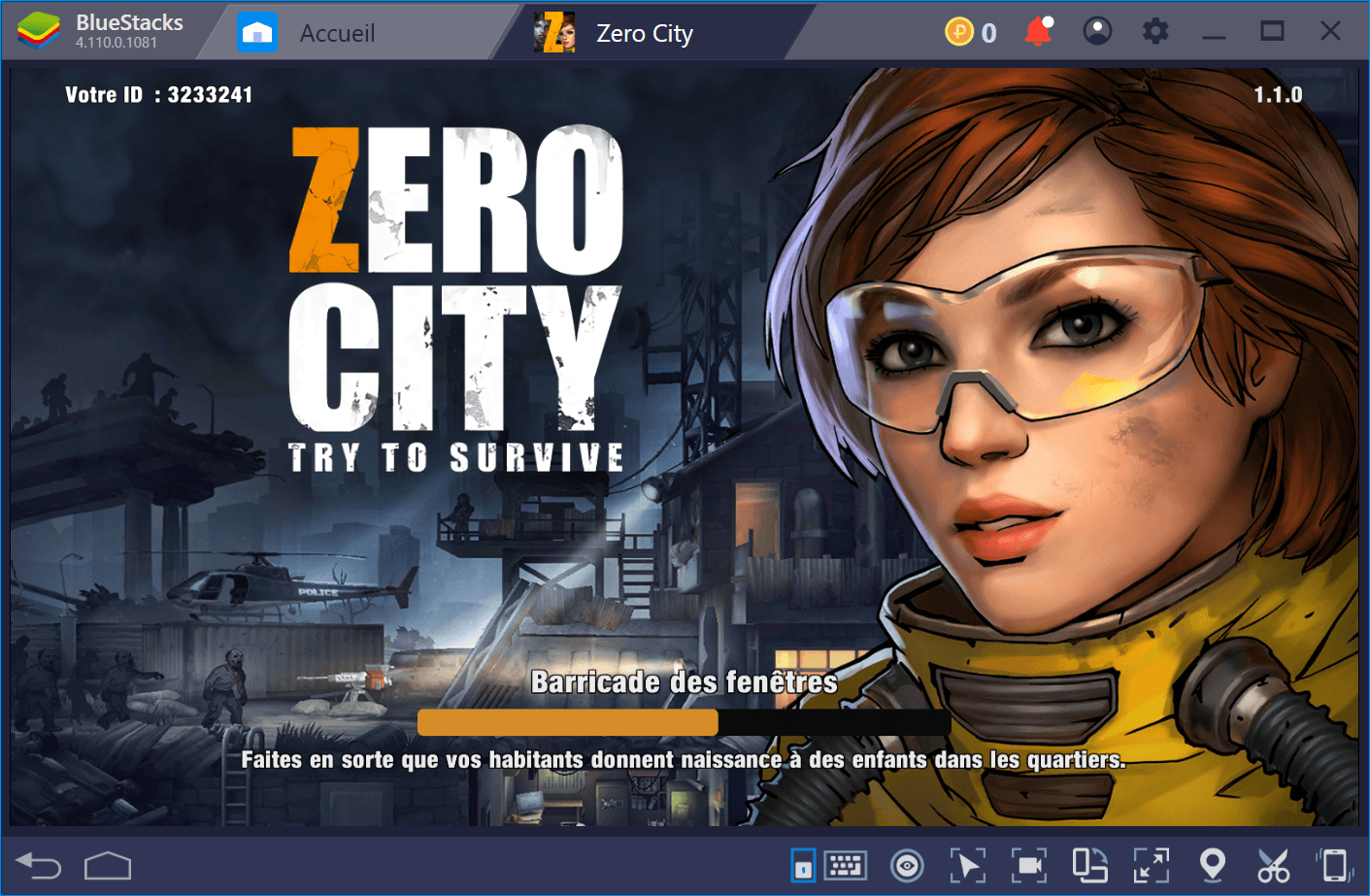 Construisez l’abri ultime et combattez la horde de zombies dans Zero City