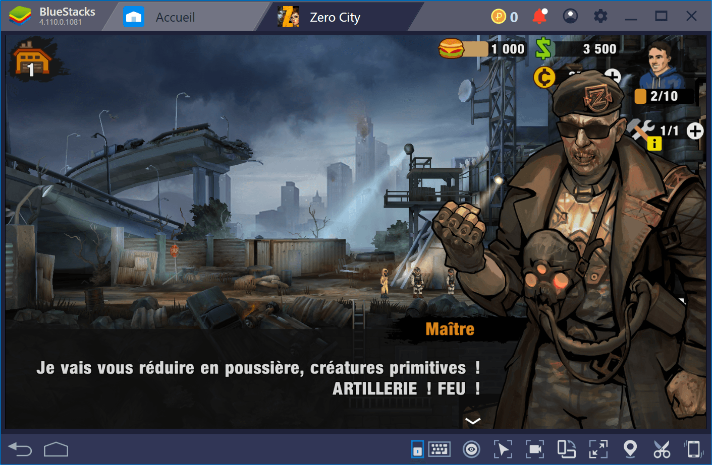 Construisez l’abri ultime et combattez la horde de zombies dans Zero City