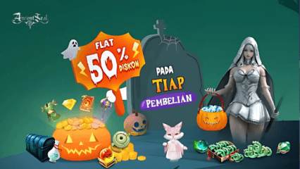 Dapatkan Diskon 50% untuk Setiap Pembelian di Ancient Seal: The Exorcist dengan BlueStacks Halloween Loot