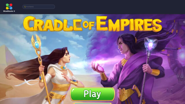 Chơi Cradle of Empire Match 3 không cần cài đặt bằng BlueStacks X