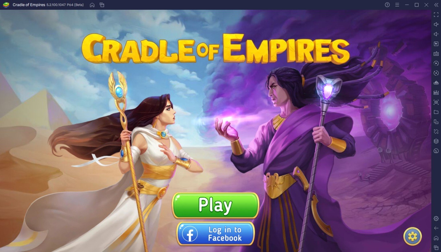 Cradle of Empires Три в ряд. Запуск на ПК с помощью BlueStacks