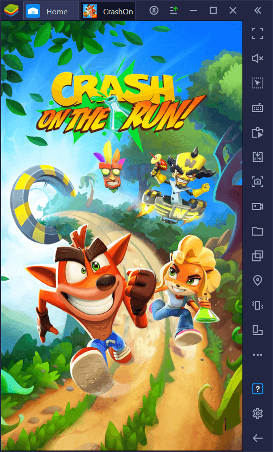 How to Play Crash Bandicoot: On the Run on PC with BlueStacks