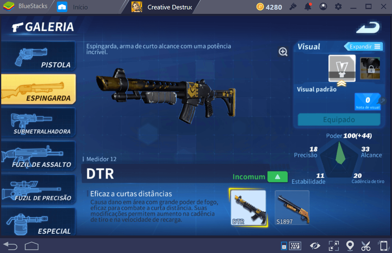 As melhores armas em Creative Destruction