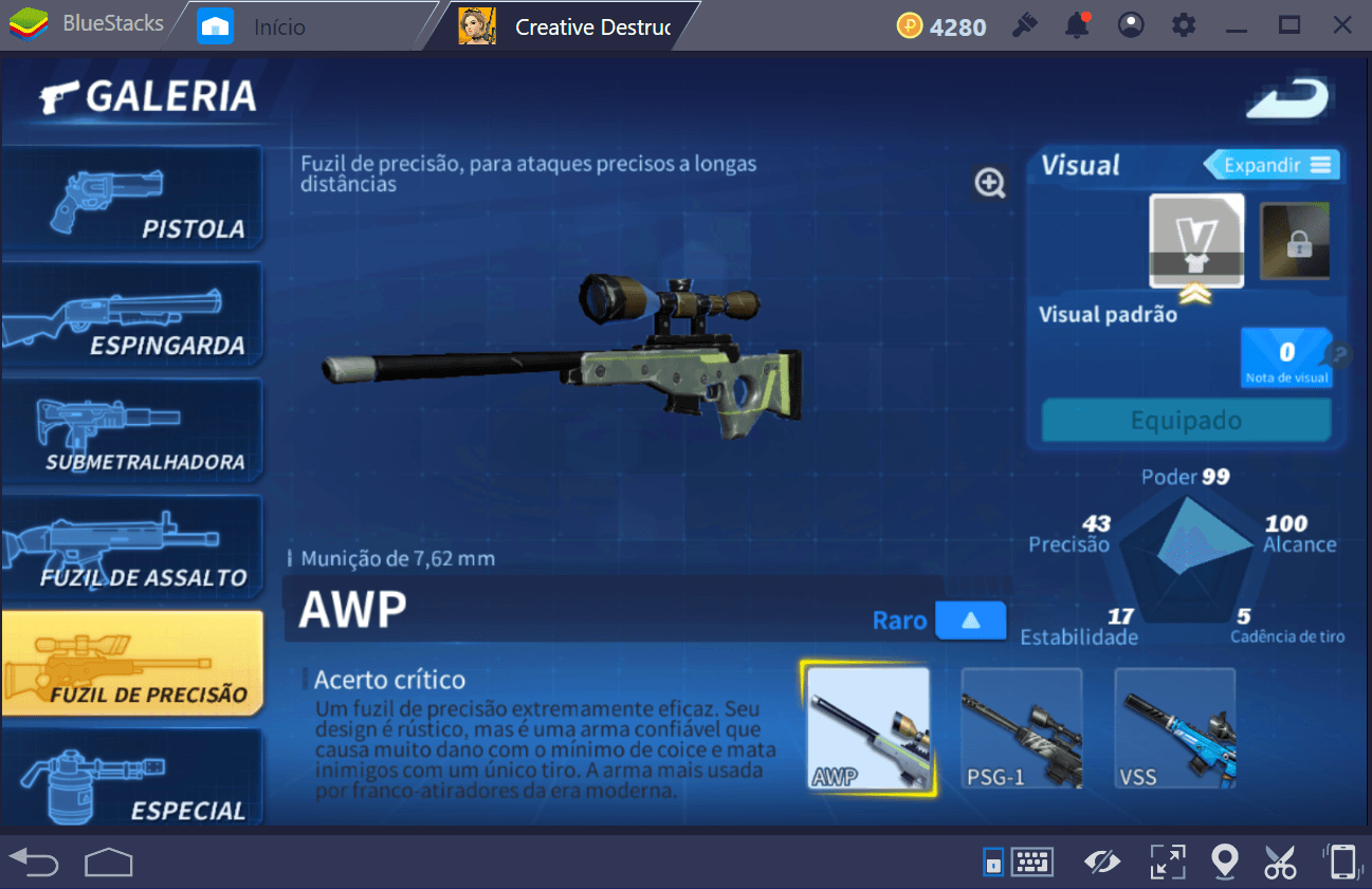 As melhores armas em Creative Destruction