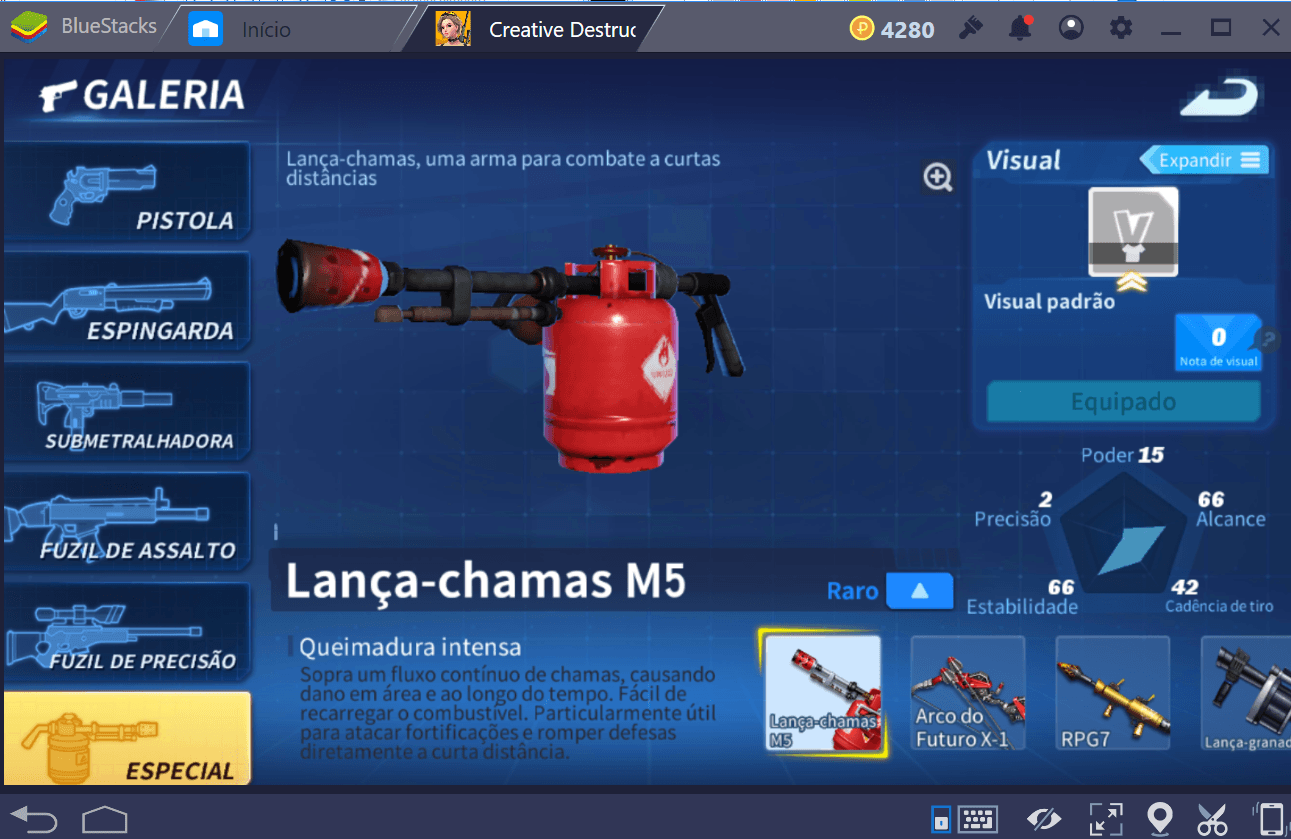 As melhores armas em Creative Destruction