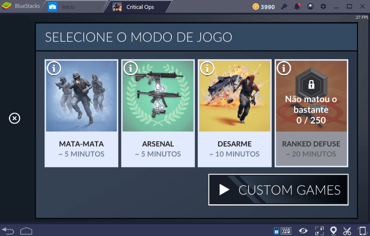 Guia de iniciante para Critical Ops