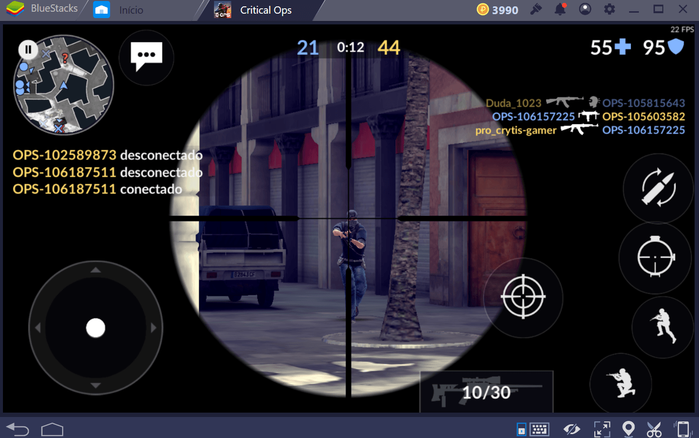 Modos de jogo em Critical Ops