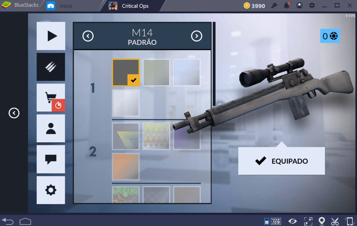 Guia para sniper em Critical Ops