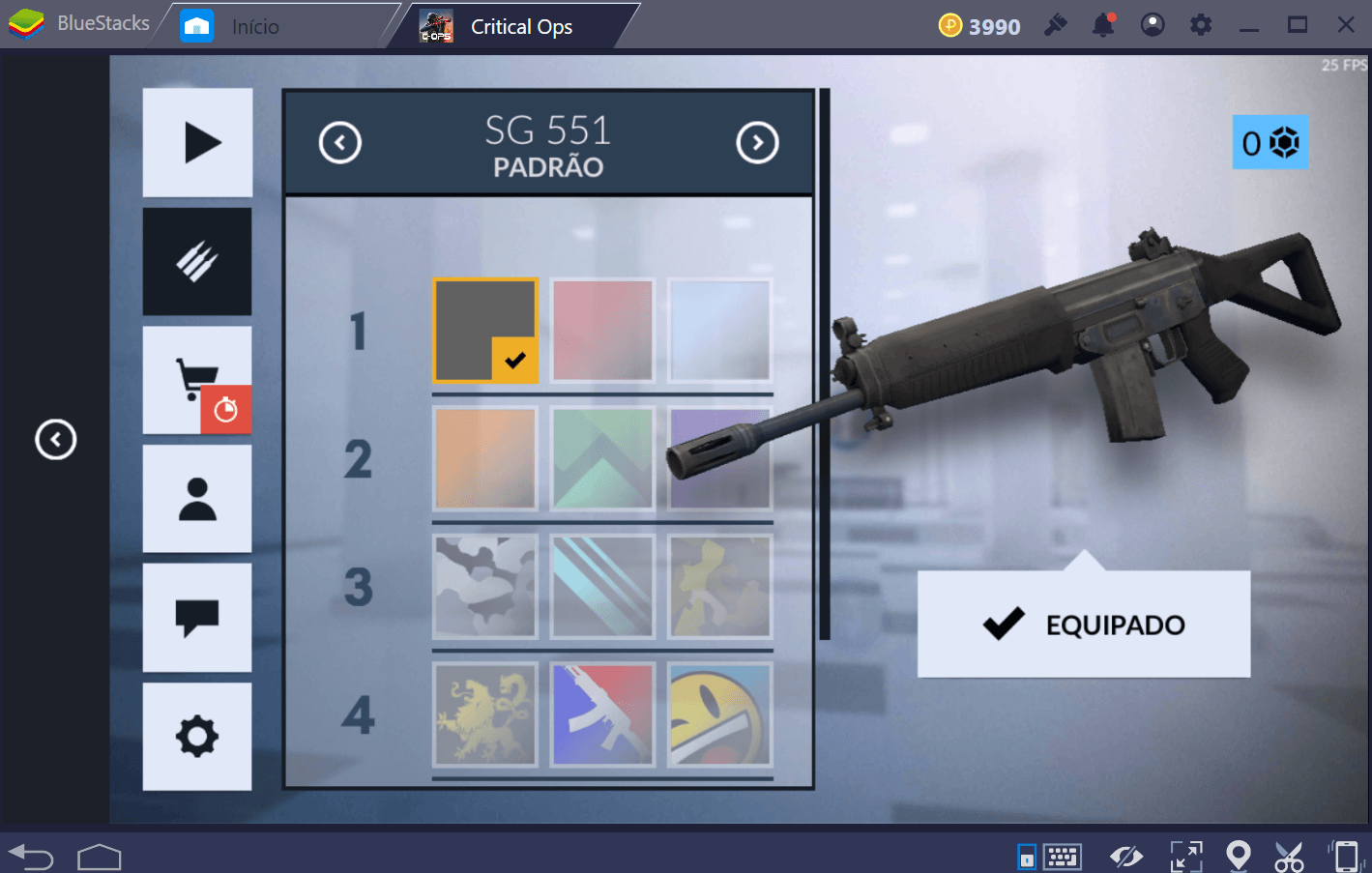 Guia de armas para Critical Ops