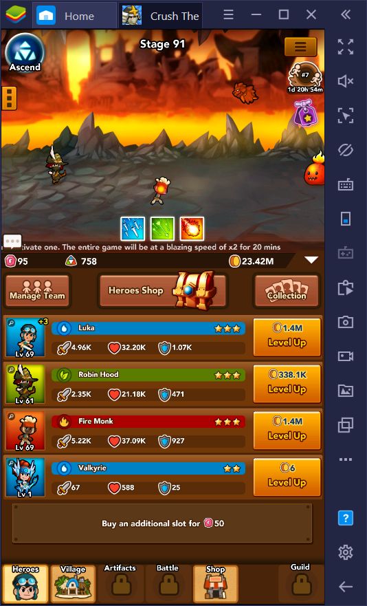 Crush Them All on PC - Getting Started in This Awesome Idle Game