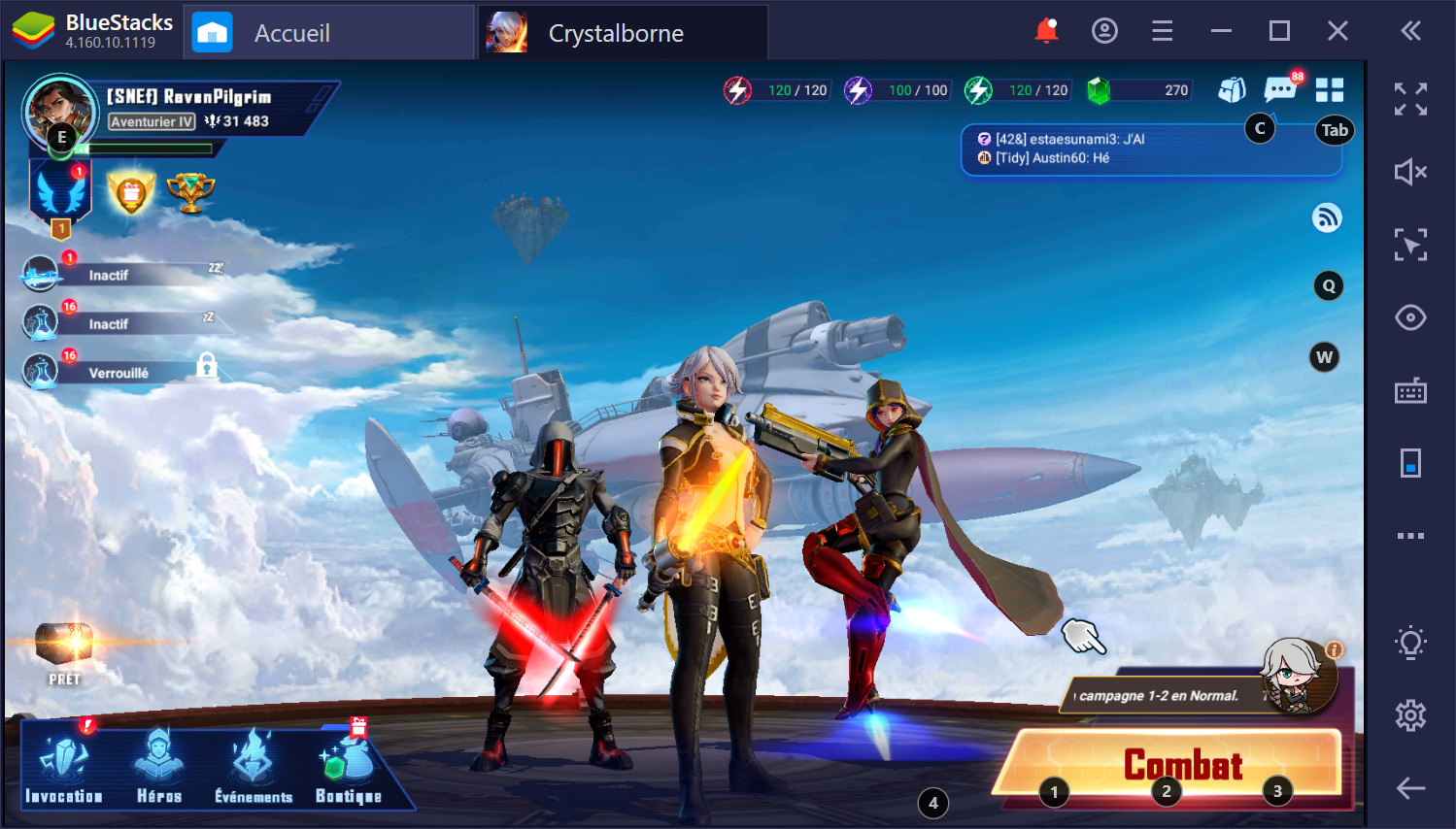 Comment gagner dans Crystalborne Heroes of Fate sur PC avec BlueStacks