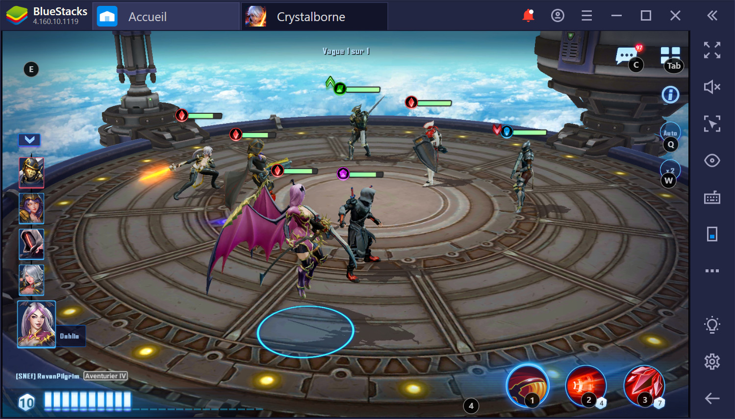 Comment gagner dans Crystalborne Heroes of Fate sur PC avec BlueStacks