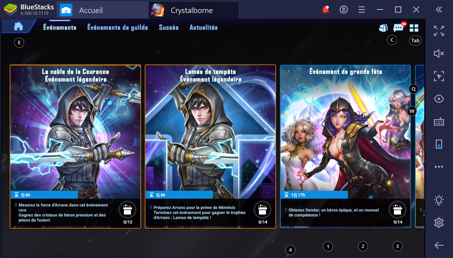 Crystalborne Heroes Of Fate sur PC Comment optimiser son temps de jeu