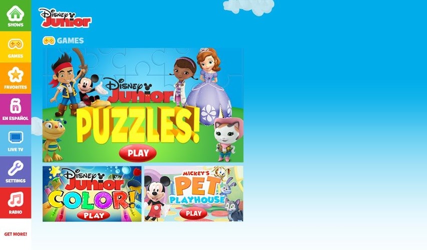 Play Disney Junior - watch now! on PC with BlueStacks