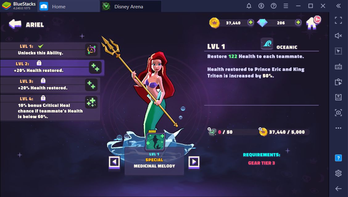 Disney Sorcerer’s Arena: Meet your team