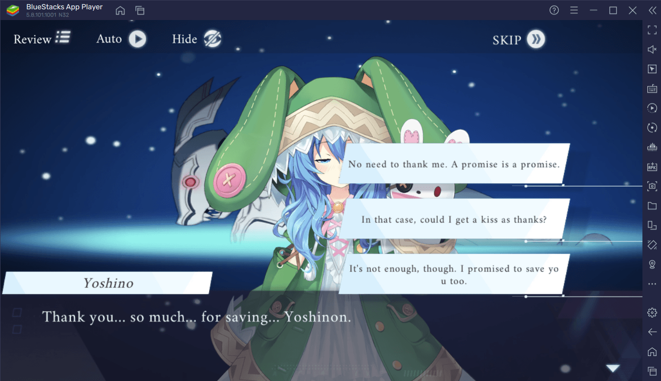 How to Play Date a Live: Spirit Pledge HD on PC with BlueStacks