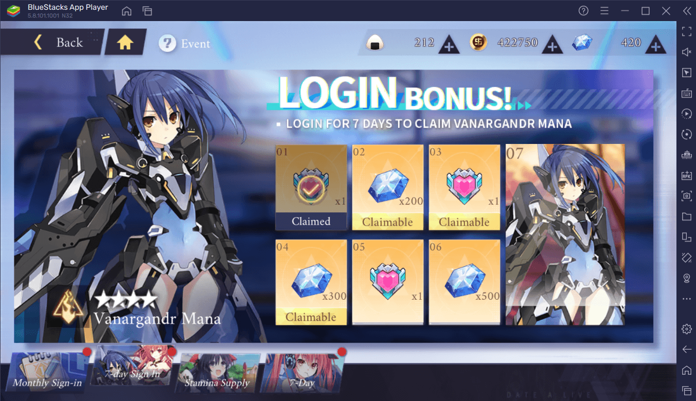 How to Quickly Acquire Resources in Date a Live: Spirit Pledge HD