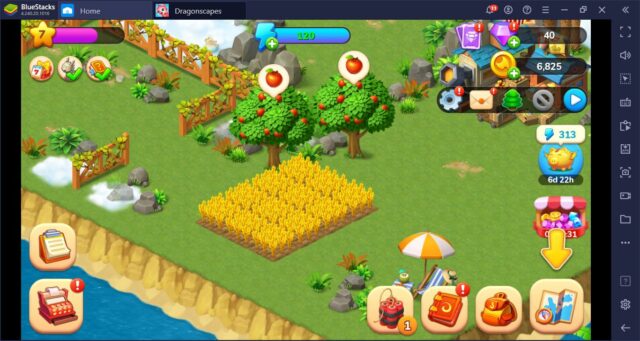 دليل إعداد لعبة Dragonscapes: Adventure – انقاذ التنانين واستكشاف الجزر باستخدام محاكي BlueStacks