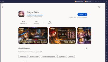 如何使用 BlueStacks 在 PC 或 Mac 上玩 Dragon Blaze