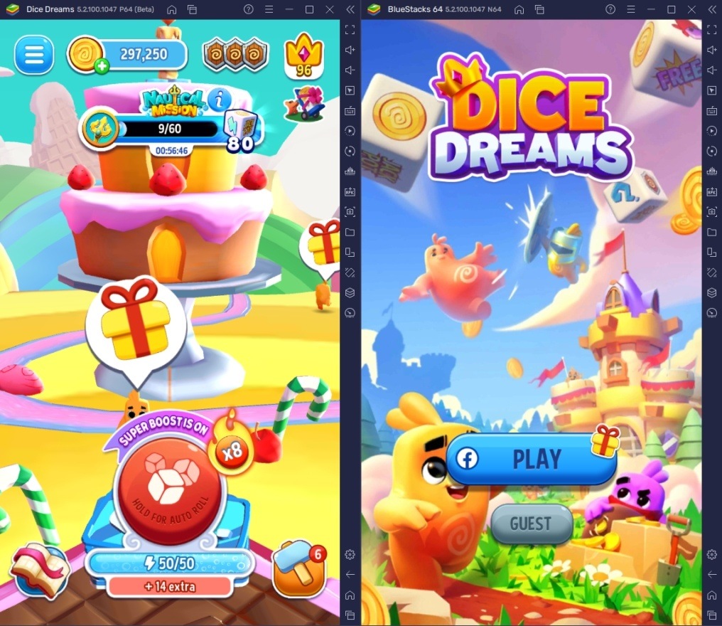 Comment Jouer à Dice Dreams sur PC avec BlueStacks