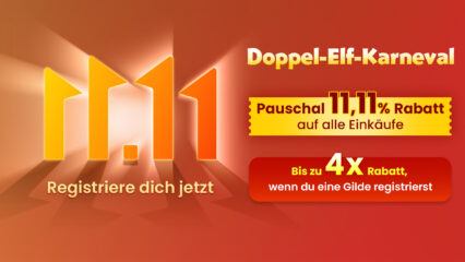 Vervielfache deine Rabatte: Schließe dich dem 11.11-Gildenprogramm auf BlueStacks an!