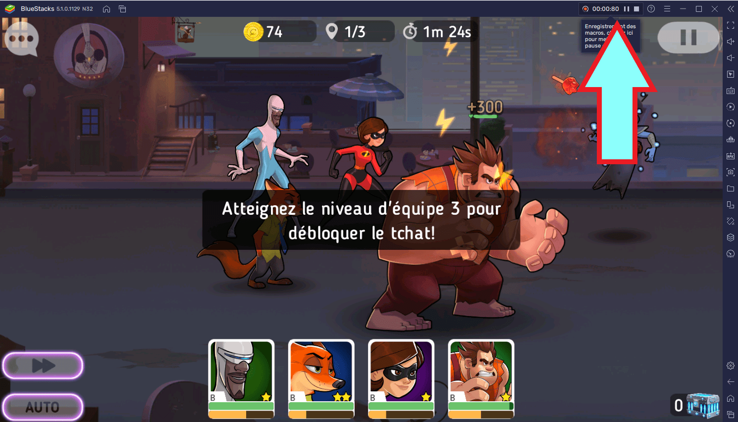 Disney Heroes: Battle Mode sur PC – Jouez sur BlueStacks et Accédez des Outils et Fonctionnalités Exclusives