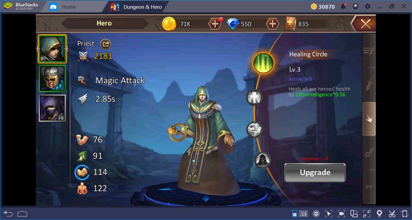 legendary game of heroes gear dungeon