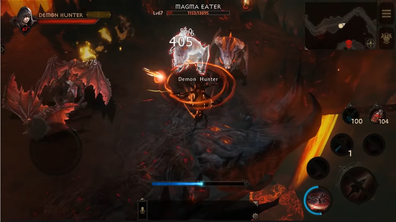 diablo immortal gameplay traile