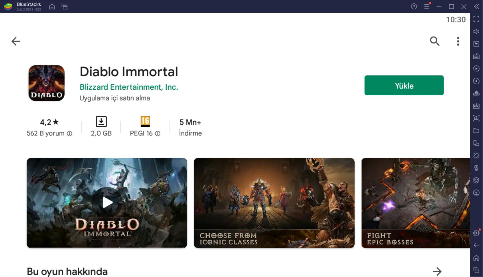 Diablo Immortal, BlueStacks ile PC’de Nasıl Oynanır?
