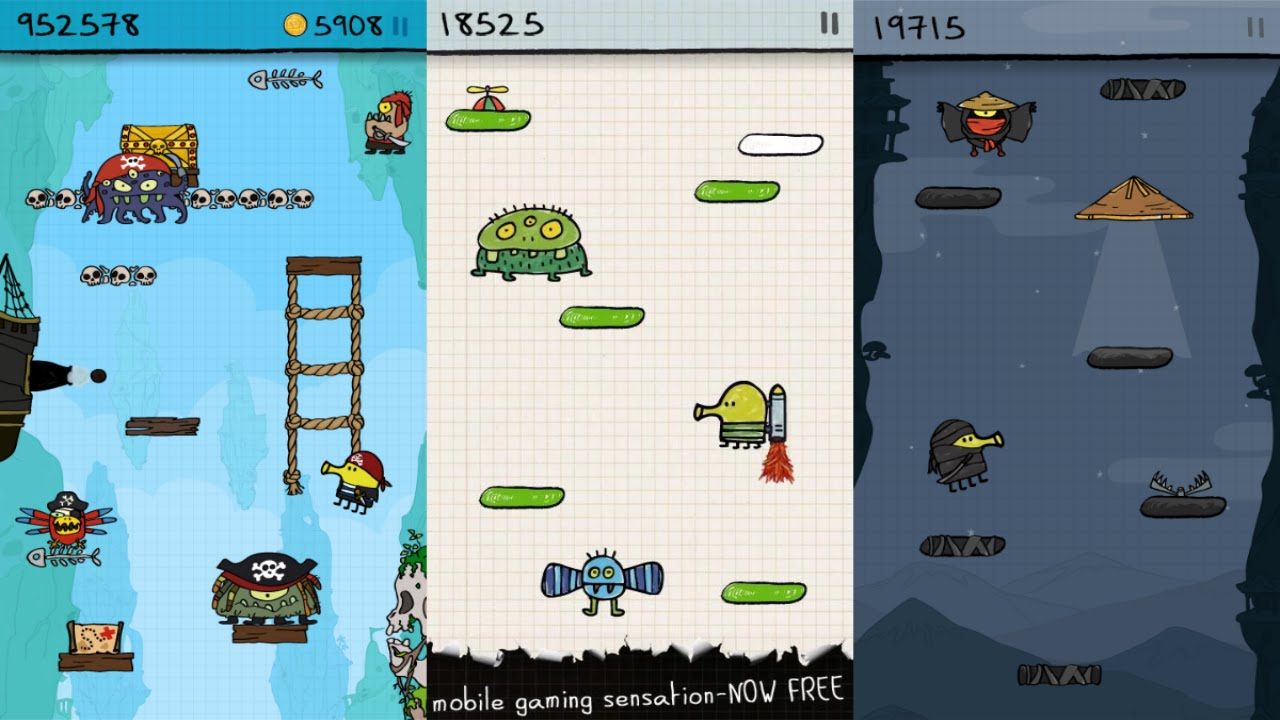 Doodle Jump PC Gameplay [Free Games] 