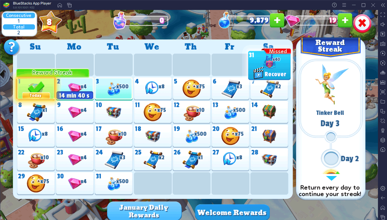 Comment Obtenir plus d’EXP, de Magique, de Gemmes et de Jetons dans Disney Magic Kingdoms