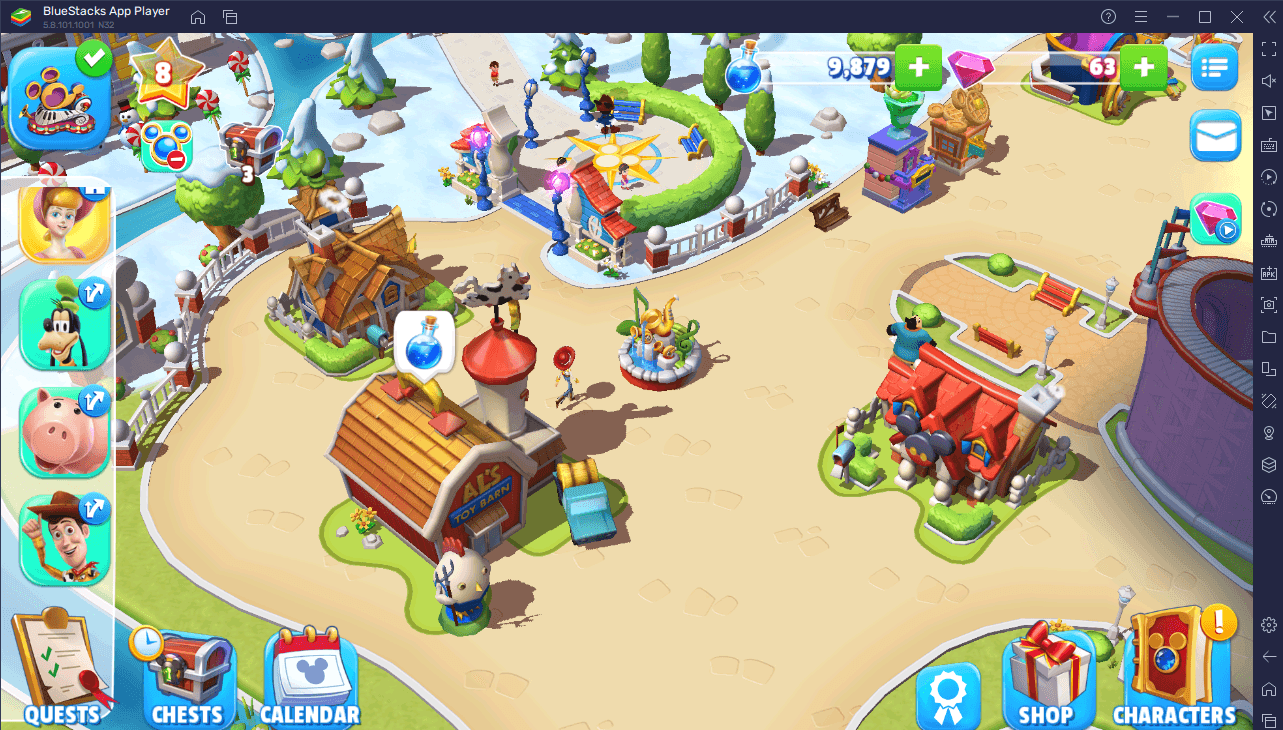 Comment Jouer à Disney Magic Kingdoms sur PC ou Mac avec BlueStacks