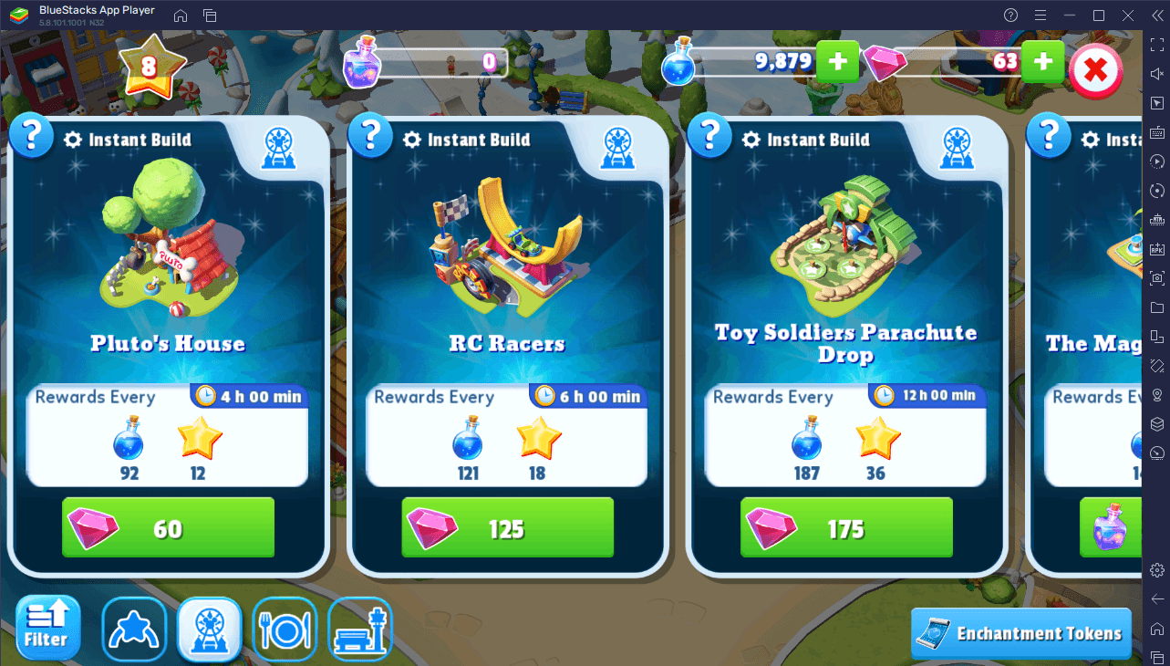 Comment Jouer à Disney Magic Kingdoms sur PC ou Mac avec BlueStacks