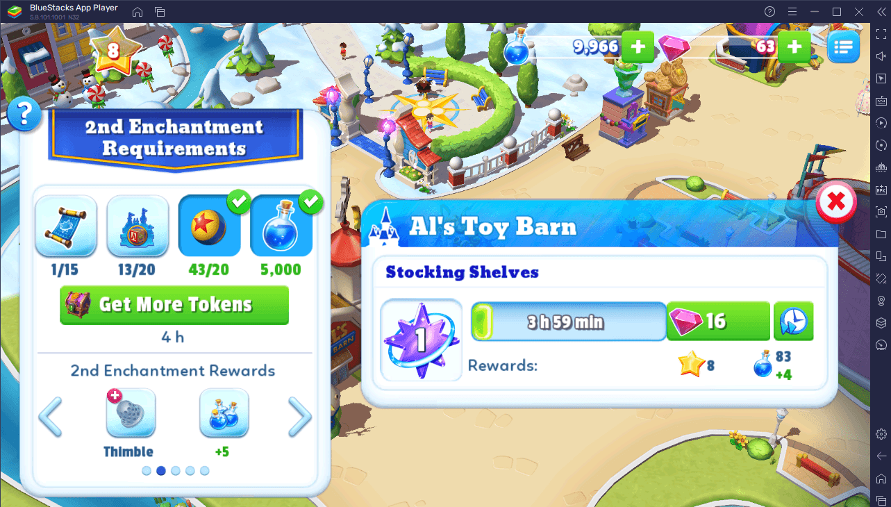 Comment Jouer à Disney Magic Kingdoms sur PC ou Mac avec BlueStacks