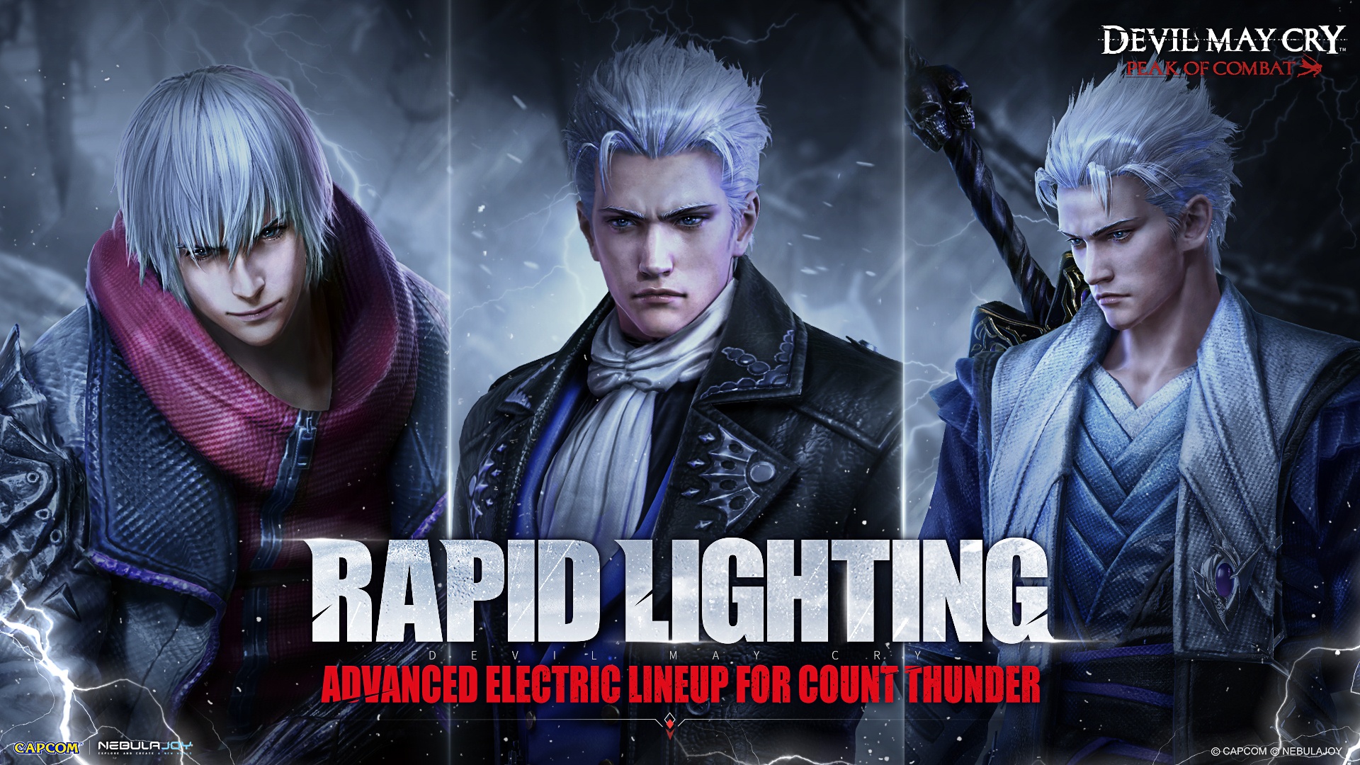 Devil May Cry Mobile's New Character 'Count Thunder-Vergil' to be Released Soon!