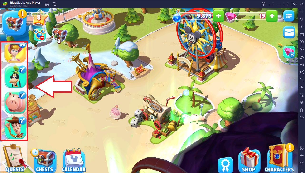 Cómo obtener más EXP, magia, gemas y fichas en Disney Magic Kingdoms