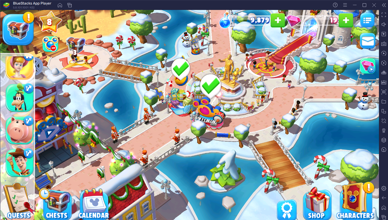 How to Get More EXP, Magic, Gems, and Tokens in Disney Magic Kingdoms