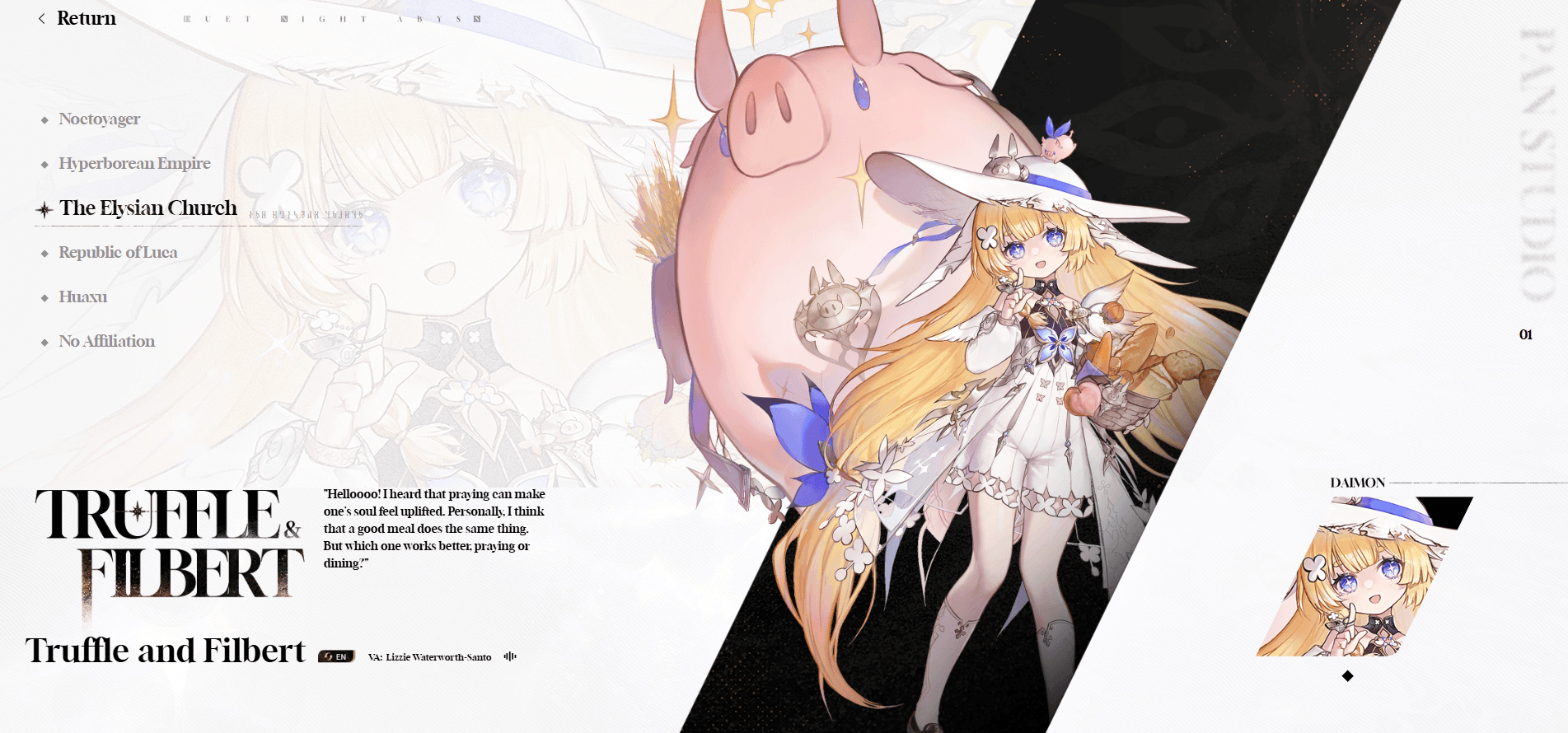 Duet Night Abyss – Complete Character and Weapons Guide