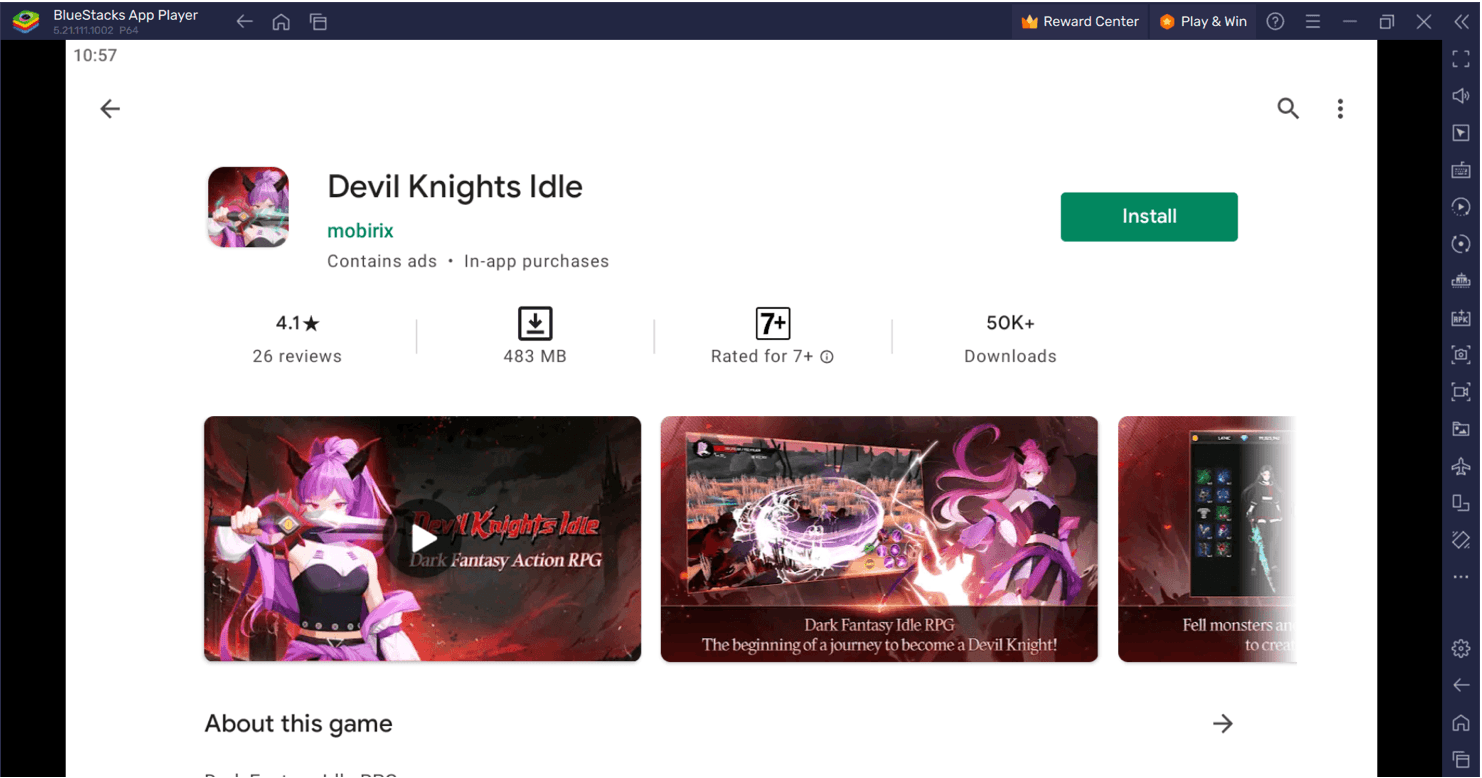 Comment Jouer à Devil Knights Idle sur PC avec BlueStacks