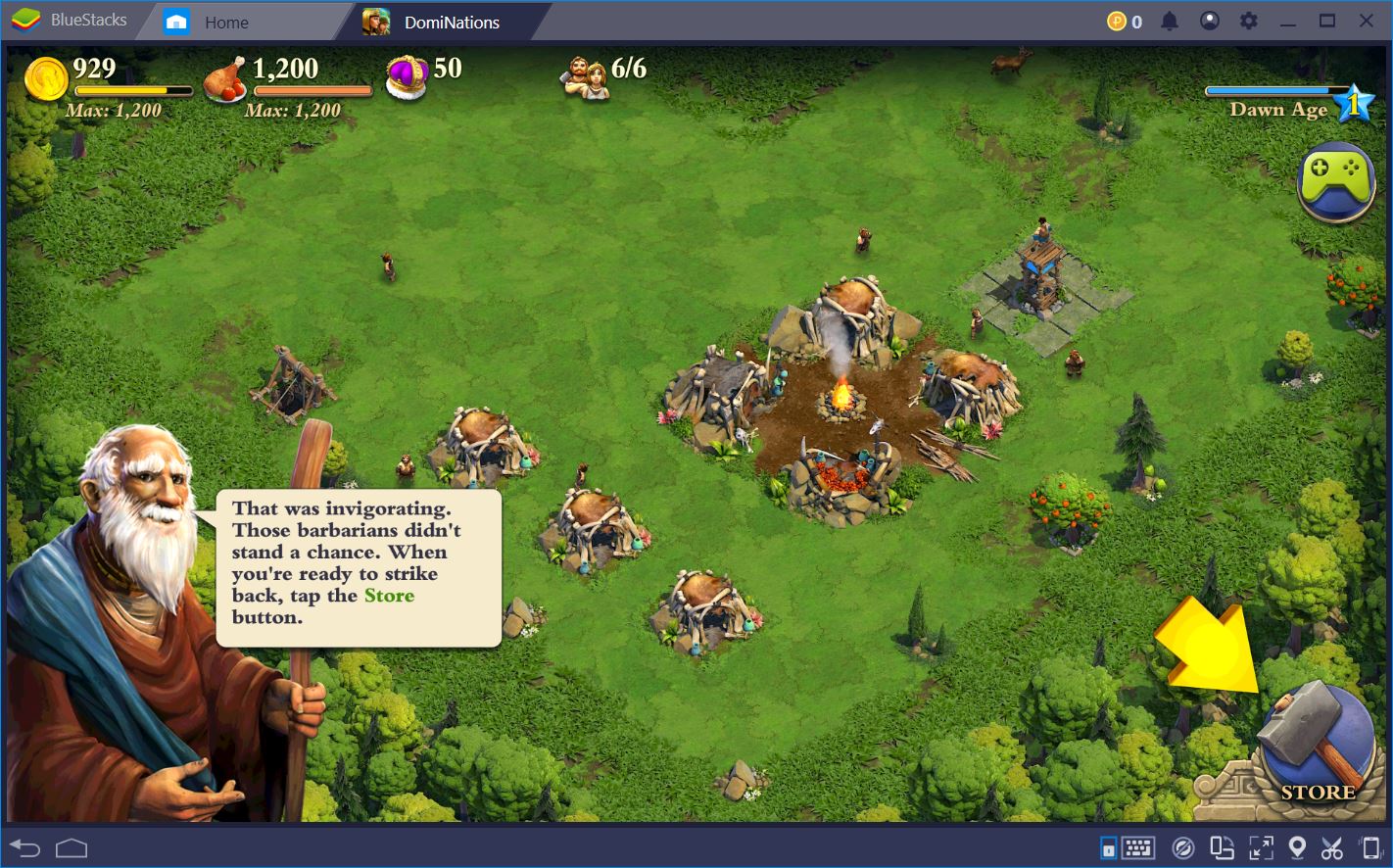 DomiNations: Conquer the World with BlueStacks
