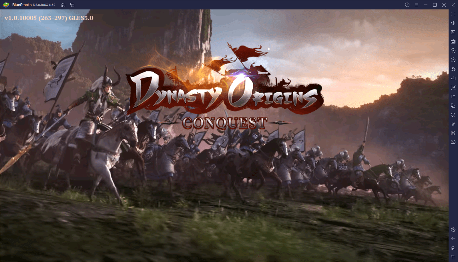 Wie man Dynasty Origins: Conquest auf dem PC mit BlueStacks spielt