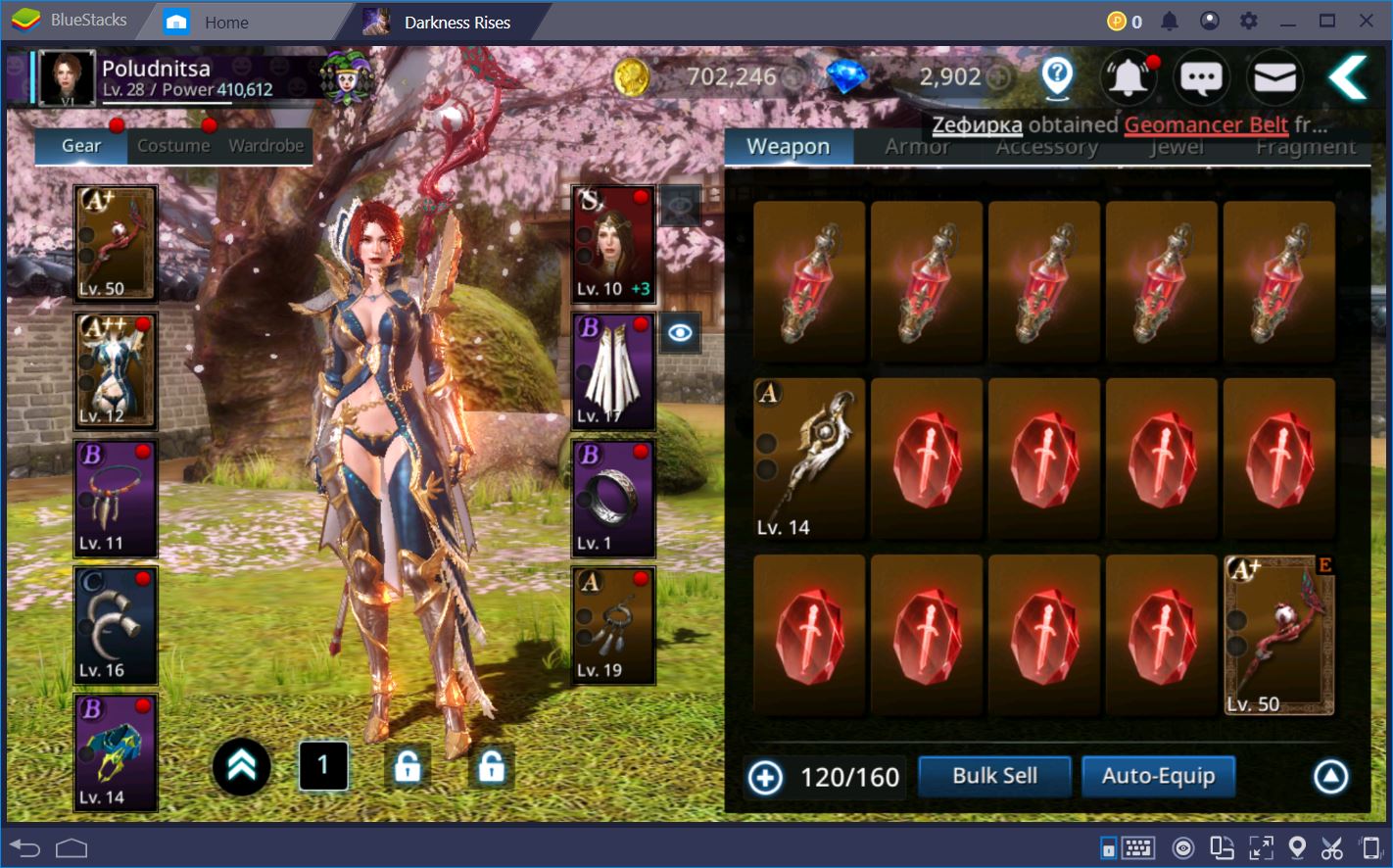 Darkness Rises: A Guide to Gear, Costumes, and Upgrades | BlueStacks 4