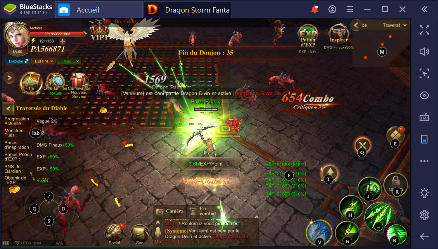 Dragon Storm Fantasy sur PC Guide des activités quotidiennes