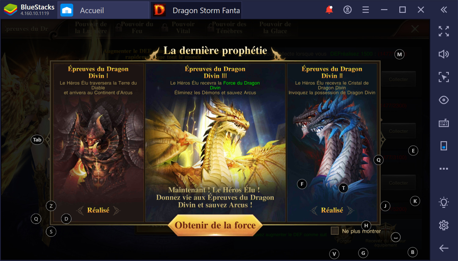 Dragon Storm Fantasy sur PC Guide des activités quotidiennes