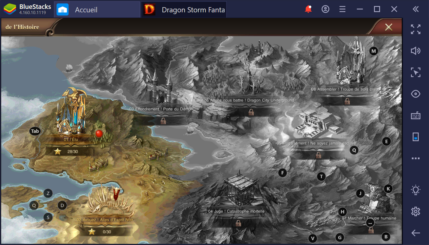 Dragon Storm Fantasy sur PC Guide des activités quotidiennes