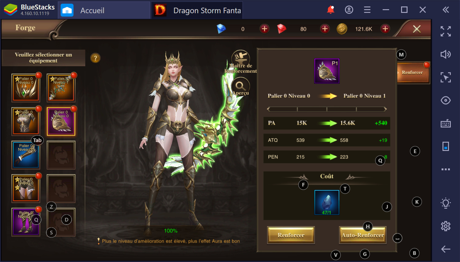 Dragon Storm Fantasy sur PC : guide sur les classes et l'amélioration du personnage