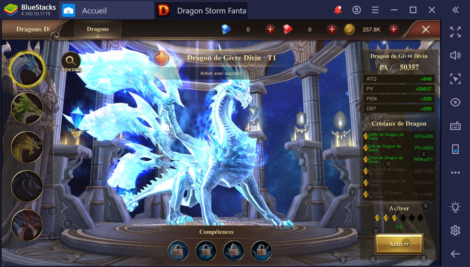 Dragon Storm Fantasy sur PC : guide sur les classes et l'amélioration du personnage