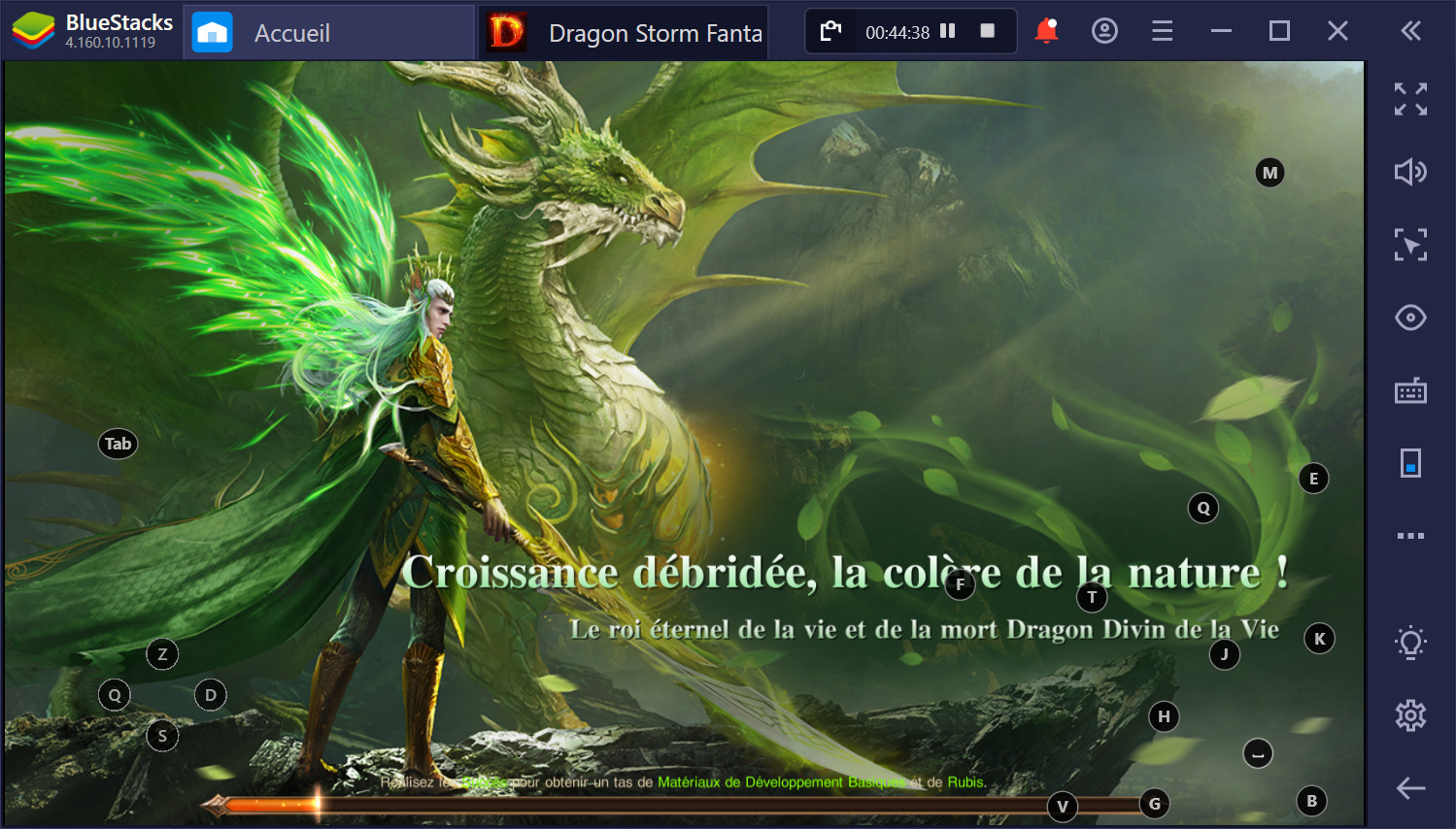 Dragon Storm Fantasy sur PC : Gagner rapidement des niveaux