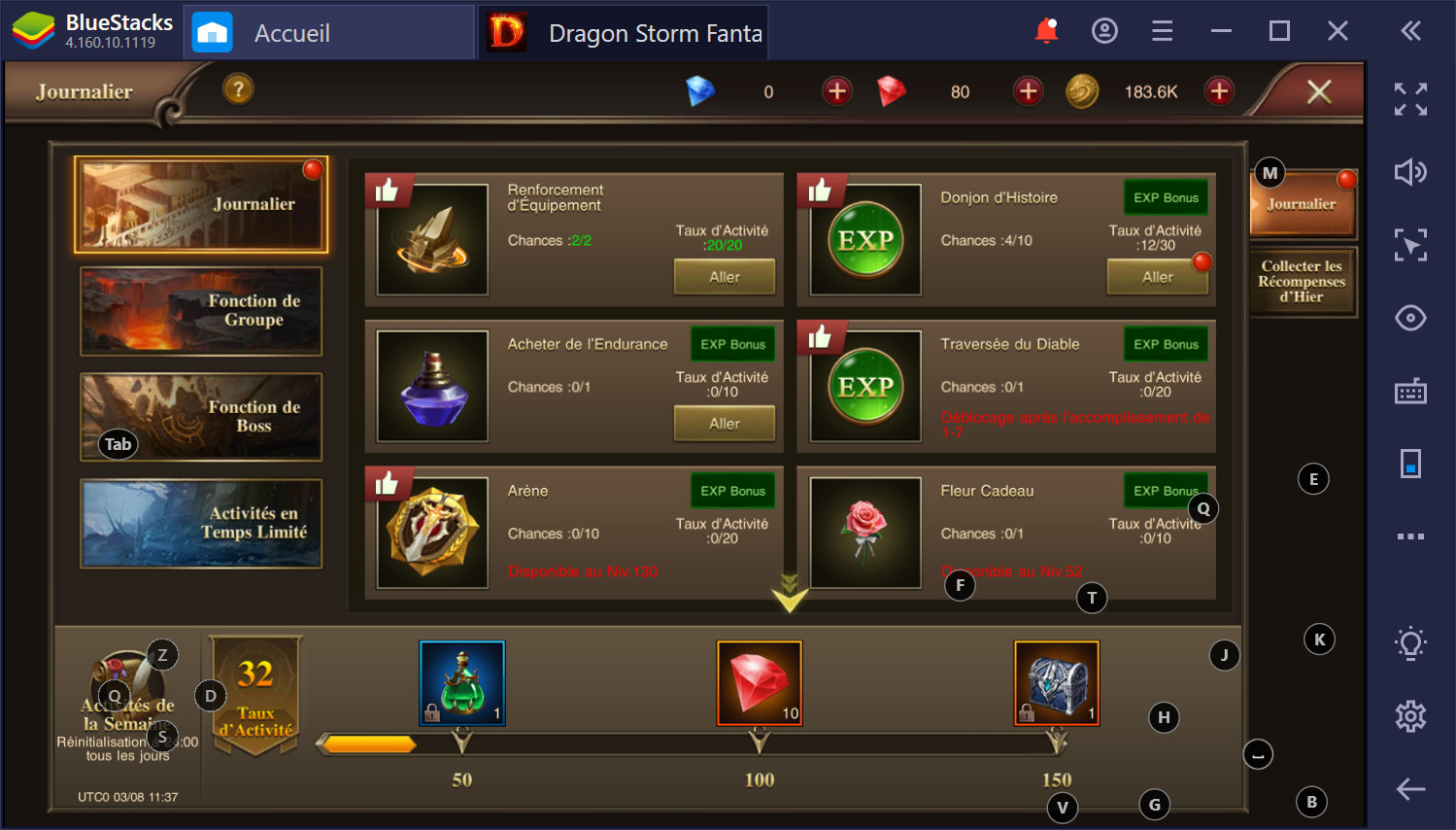 Dragon Storm Fantasy sur PC : Gagner rapidement des niveaux