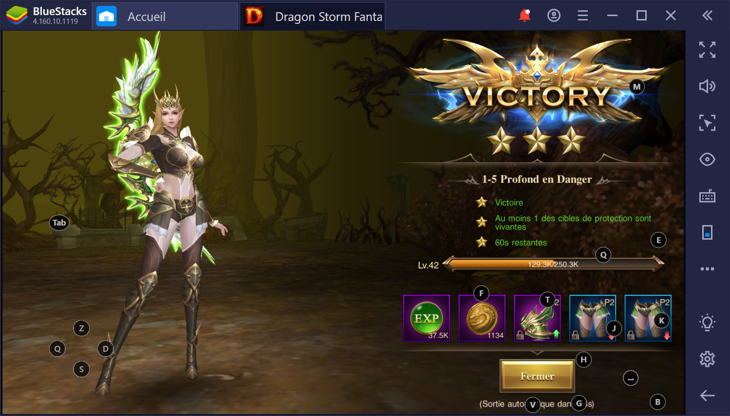 Dragon Storm Fantasy sur PC : Gagner rapidement des niveaux